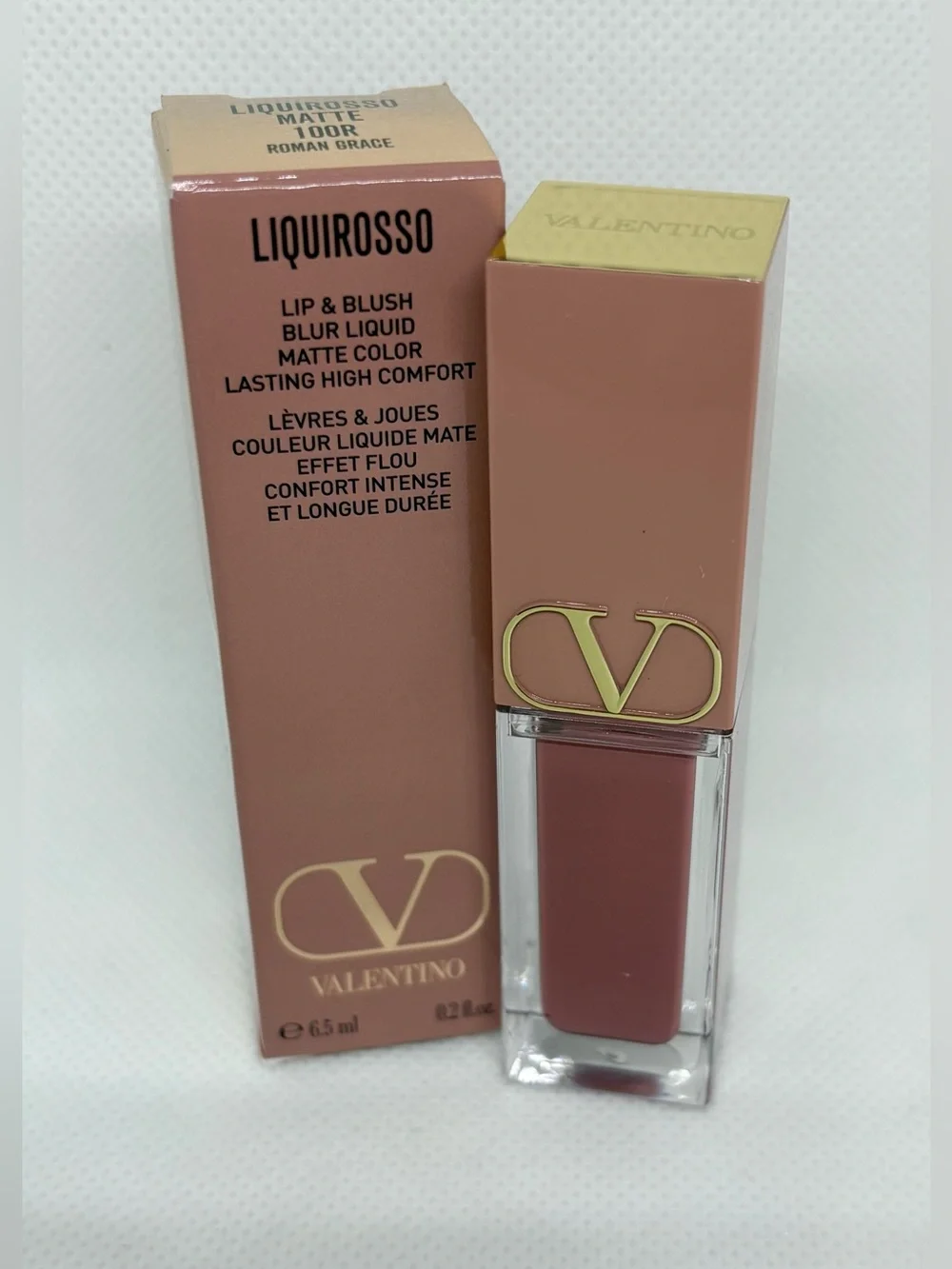 Valentino Liquoirosso Lip & Blush Matte Blur Liquid